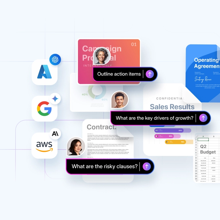 AIが支援するセキュアなコンテンツ管理、ワークフロー