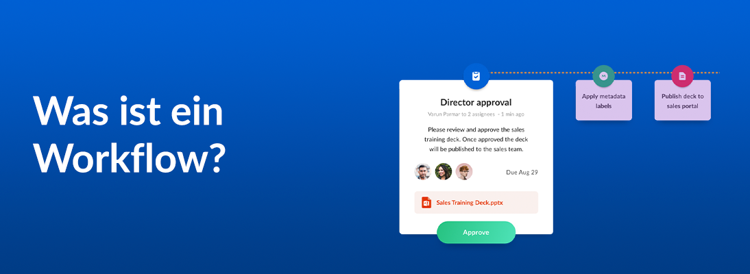 Was ist ein Workflow?