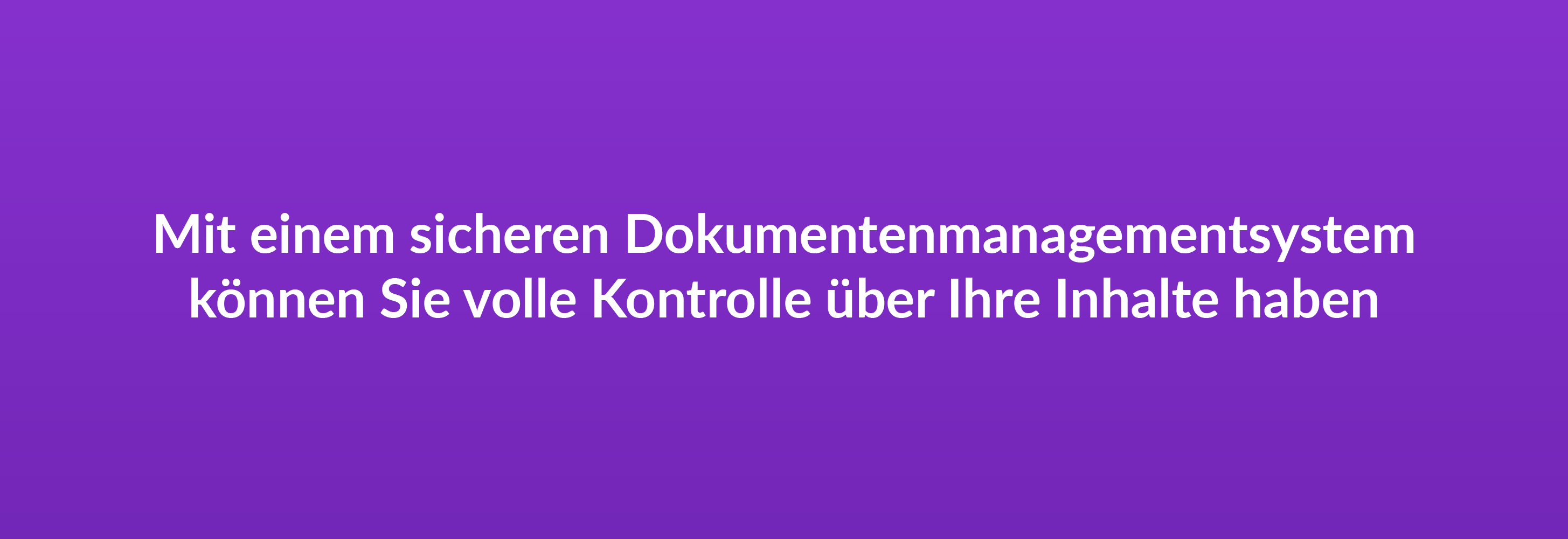 Dokumentensicherheit