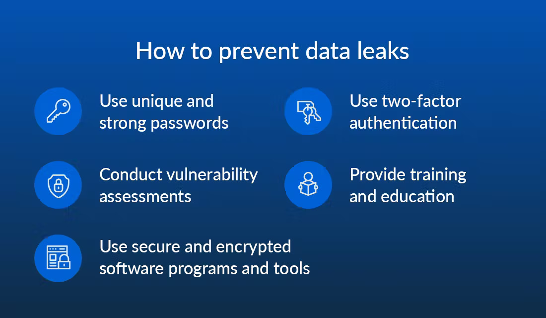 How to prevent data leaks