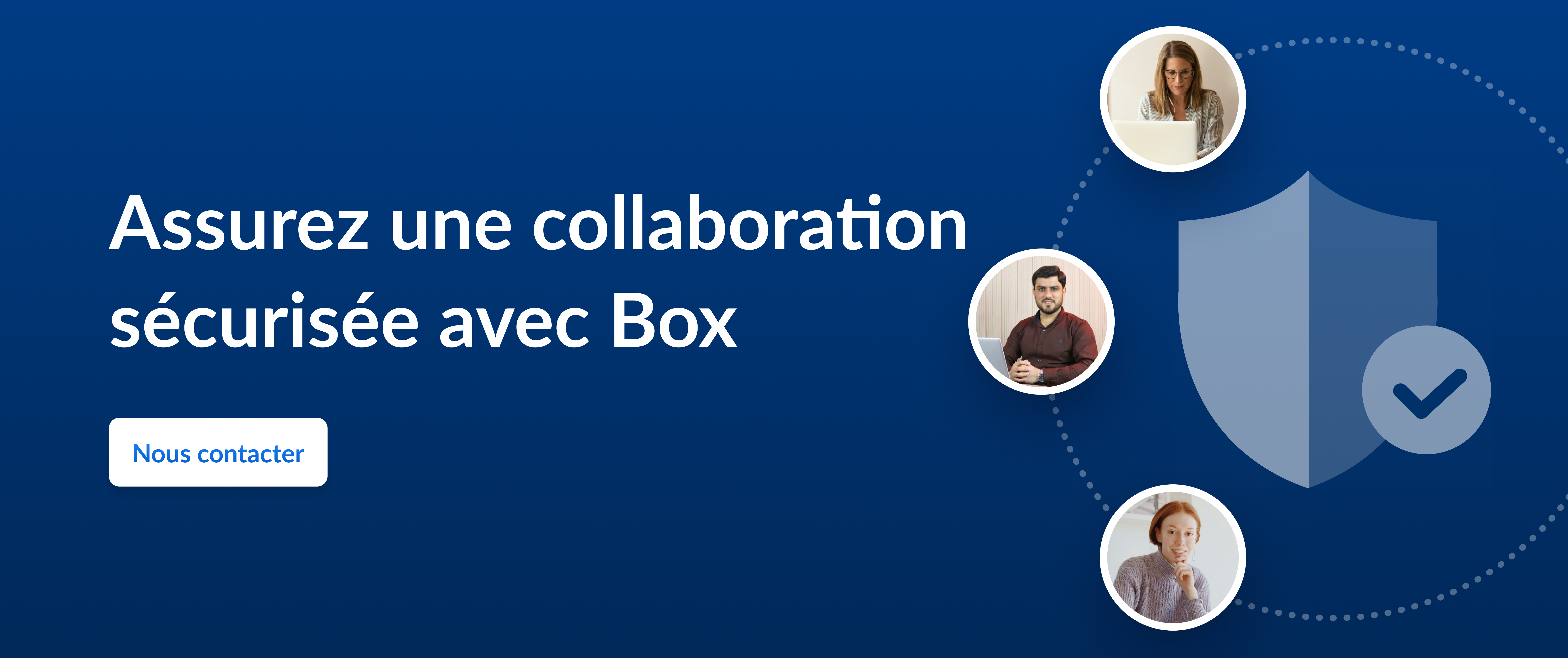 Incitation à l'action pour assurer une collaboration sécurisée avec Box