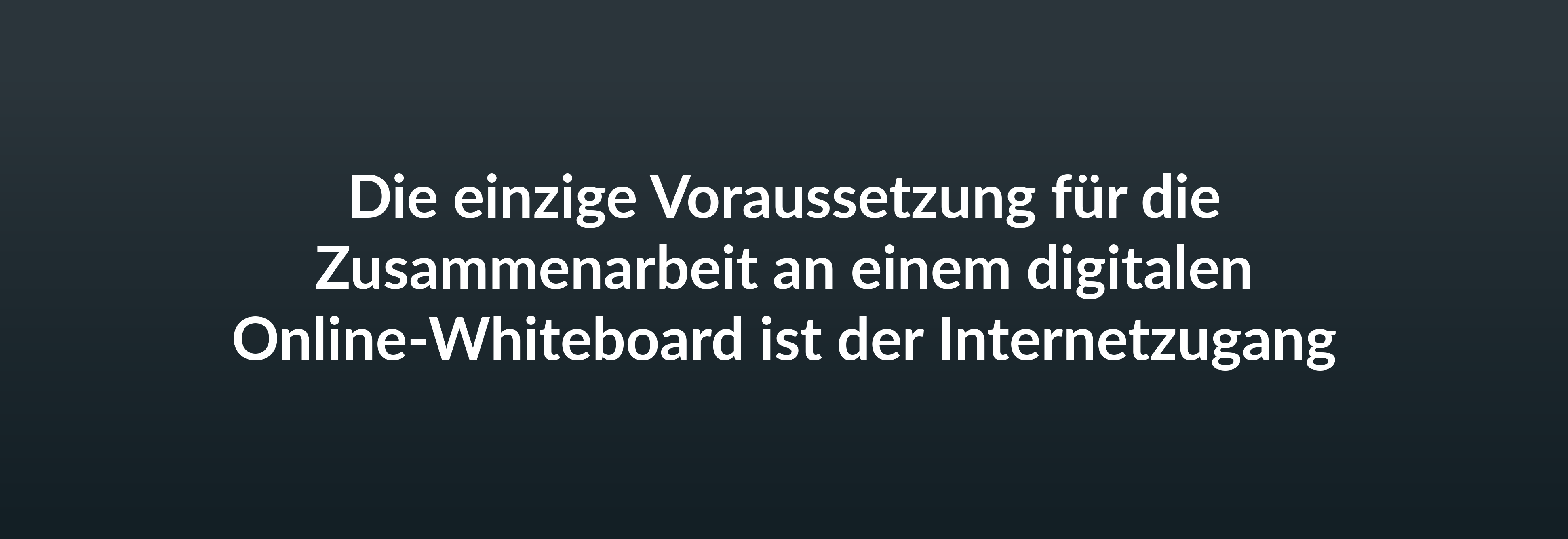 Zusammenarbeit an Digitalen Online-Whiteboards