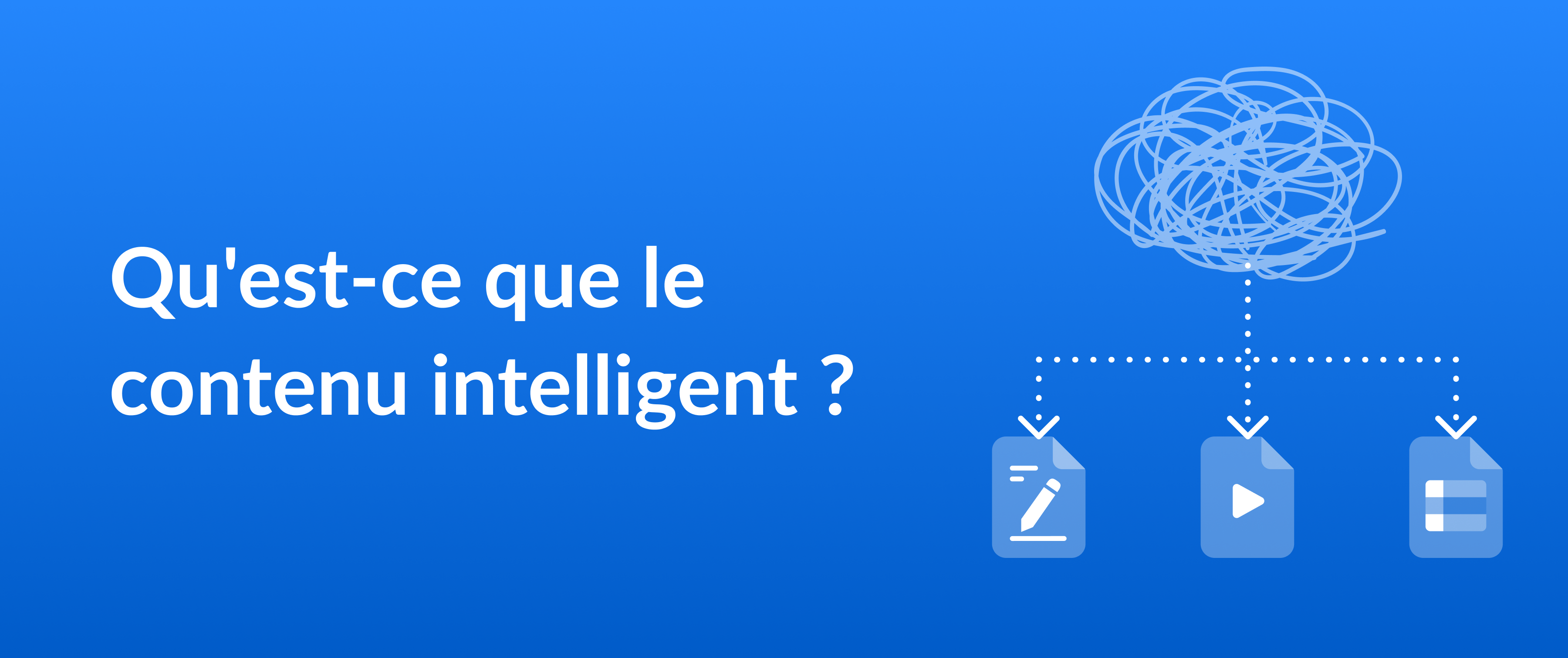 Qu'est-ce qu'un contenu intelligent ?