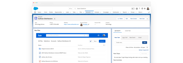 Boxとsalesforce Crmの統合 Box Jp