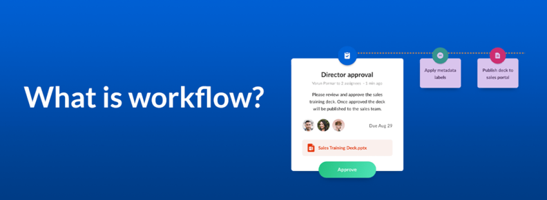 What is workflow