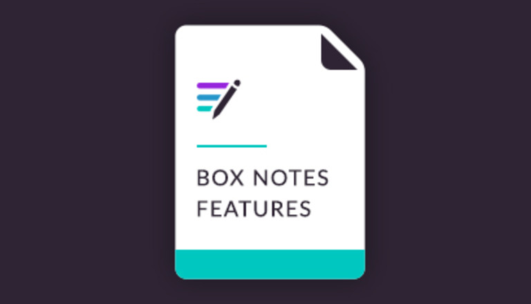 Box Notes Datasheet
