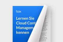 Lernen Sie Cloud Content Management kennen