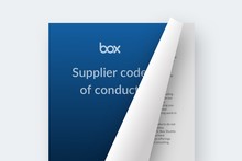 supplier code of conduct